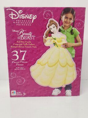 Disney's Beauty & The Beast Belle Kid Size Puzzle (37 Pieces/35" tall)  NIB